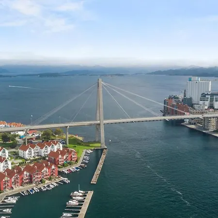 公寓 Silent Seaview Luxury Grasholmen 斯塔万格